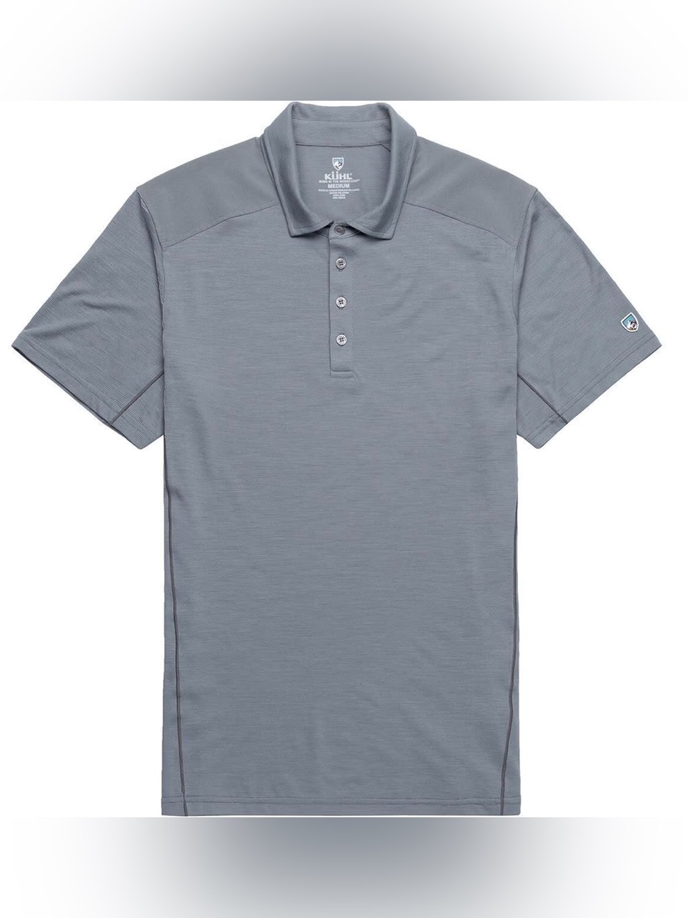 Kuhl Mens Merino Wool Virtuoso Polo Shirt outdoor gorpcore casual.  23